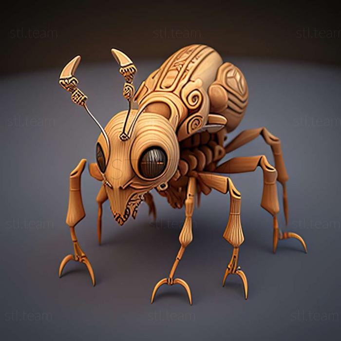 3D модель Pheidole nana (STL)